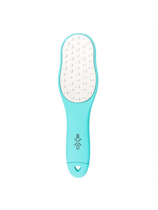 Foot grater Turquoise metal omega steel blades FF-201