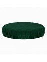 Terry cover for stool bottle green