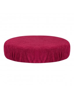 Terry cover for a fuchsia stool