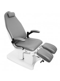 Elektrické podiatrické křeslo Azzurro 709A 3 motory šedá