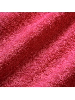 Prześcieradło frotte fuksja