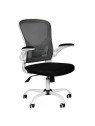 Bürosessel Comfort 73 weiß - schwarz