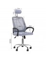 QS-02 office chair, gray