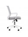 Fotel biurowy QS-11 biało-szary