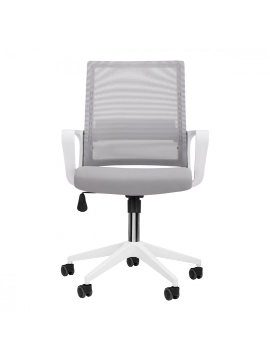 Office armchair QS-11 white and gray