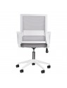 Fotel biurowy QS-11 biało-szary