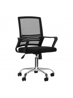 QS-03 irodai szék, fekete