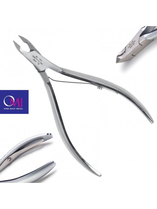 Omi pro-line clippers AL-101 acrylic nail nippers jaw 16/6 mm lap joint