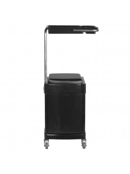 Pomocnik - taboret do pedicure 23 plus czarny