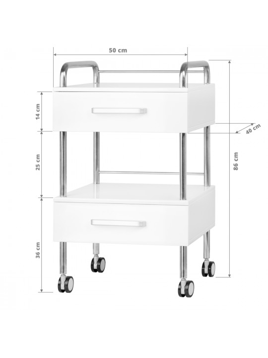 Podiatry assistant 6051 white