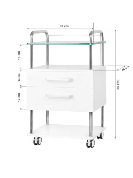 Asistent podologie 6052 alb