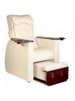 Azzurro 101 beige spa chair for pedicure with back massage