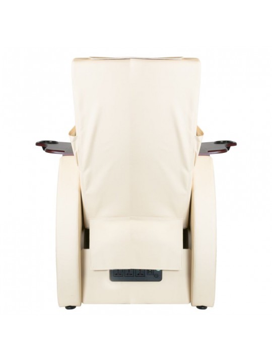 Azzurro 101 beige spa chair for pedicure with back massage