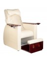 Azzurro 101 beige spa chair for pedicure with back massage