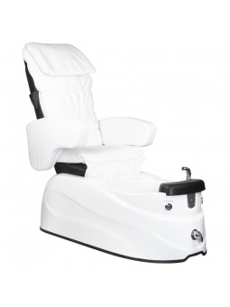 AS-122 white spa pedicure chair with massage function and pump