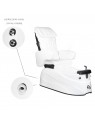 AS-122 white spa pedicure chair with massage function and pump