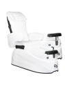 AS-122 white spa pedicure chair with massage function and pump