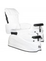 Pedikiūro SPA kėdė AS-122 balta su masažo funkcija ir pompa