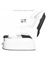 AS-122 white spa pedicure chair with massage function and pump