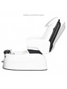 AS-122 white spa pedicure chair with massage function and pump