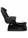 AS-122 black spa pedicure chair with massage function and pump