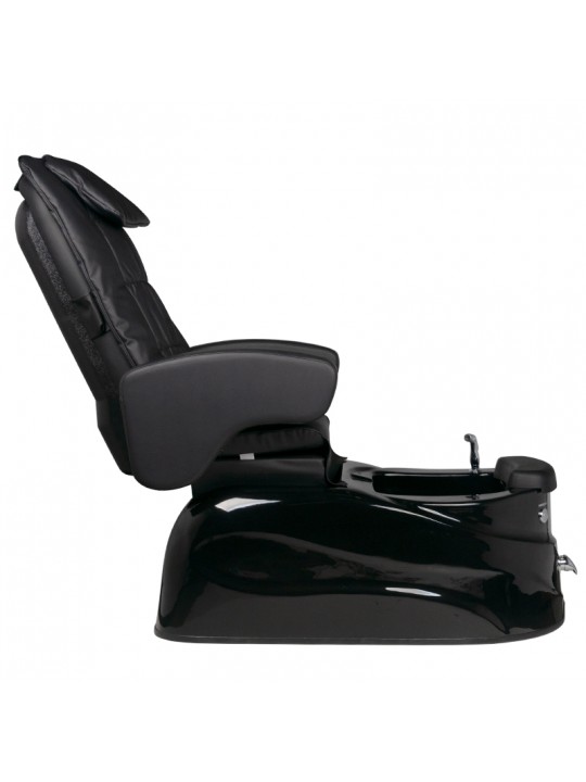 AS-122 black spa pedicure chair with massage function and pump