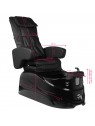 AS-122 black spa pedicure chair with massage function and pump