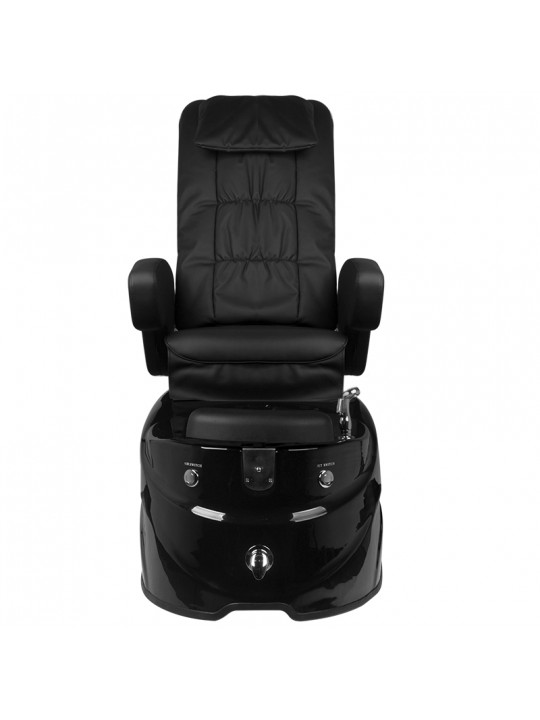 AS-122 black spa pedicure chair with massage function and pump