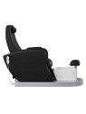 Azzurro 016B pedicure spa chair, black