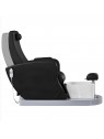 Azzurro 016B pedicure spa chair, black