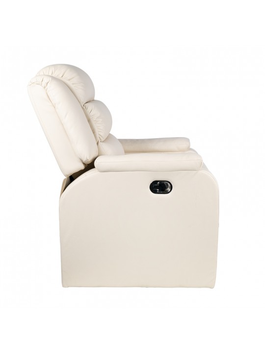 Кремове педикюрне спа-крісло Hilton