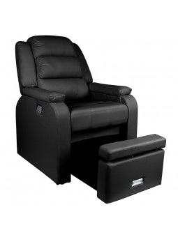 Hilton black pedicure spa chair