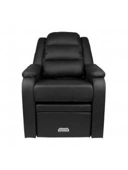 Hilton black pedicure spa chair