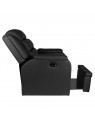 Hilton black pedicure spa chair