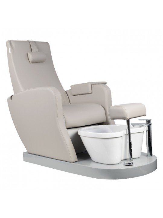 Azzurro 016B spa pedicure chair, gray