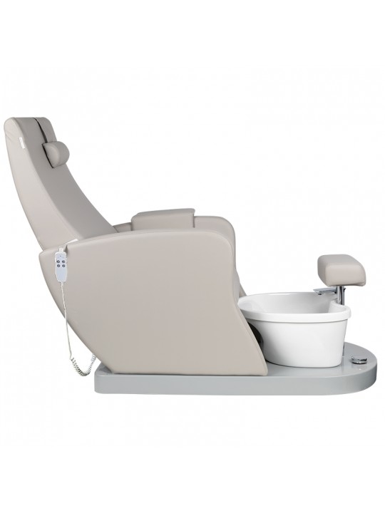 Azzurro 016B spa pedicure chair, gray