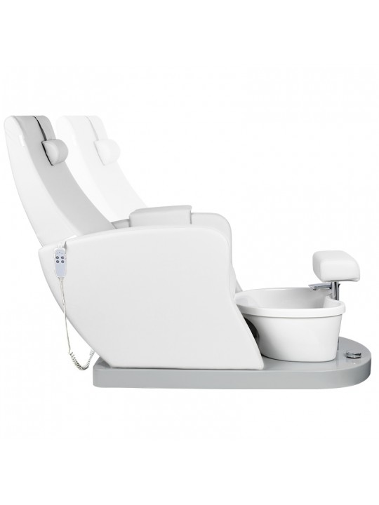 Scaun spa pedichiura Azzurro 016B, alb