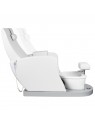 Azzurro 016B pedicure spa chair, white