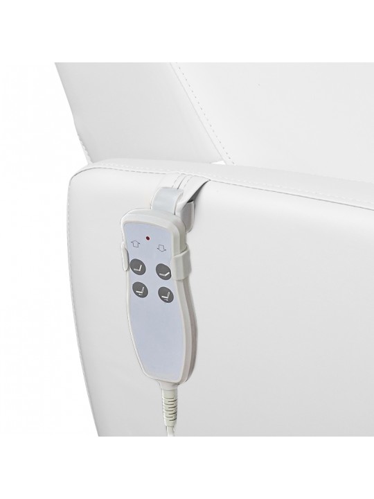 Azzurro 016B pedicure spa chair, white