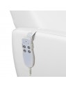 Azzurro 016B pedicure spa chair, white