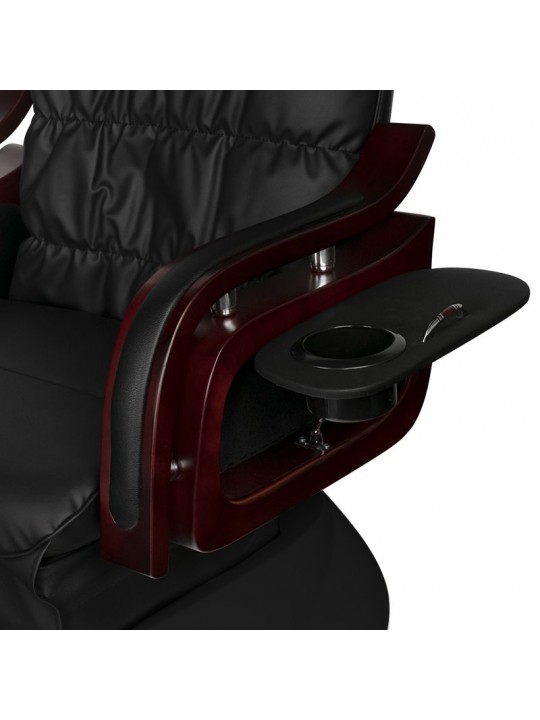 AS-261 black spa pedicure chair with massage function and pump