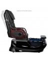 AS-261 black spa pedicure chair with massage function and pump