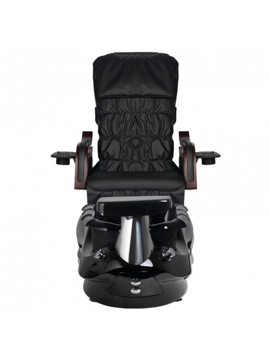 Крісло для спа-педикюру AS-261 чорне з функцією масажу і насосом