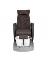 Fotel spa do pedicure Azzurro 016C brązowy z masażem pleców i hydromasażem