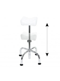 Podnóżek do pedicure AM-5012C biały