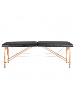 Folding massage table wood comfort Activ Fizjo 2 segment black