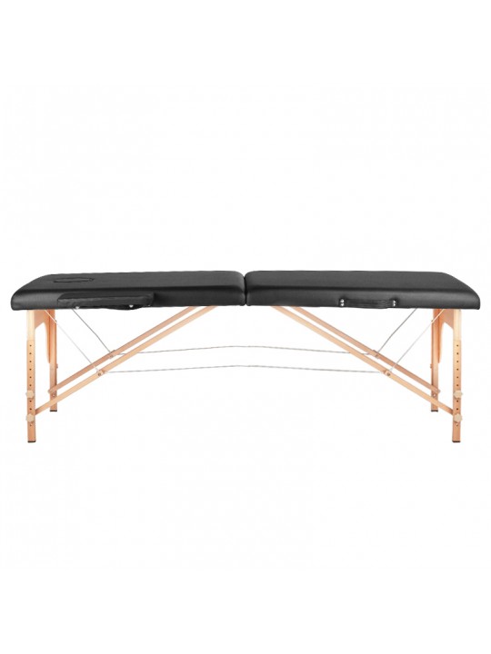 Folding massage table wood comfort Activ Fizjo 2 segment black