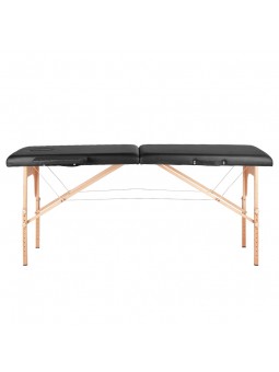 Folding massage table wood comfort Activ Fizjo 2 segment black