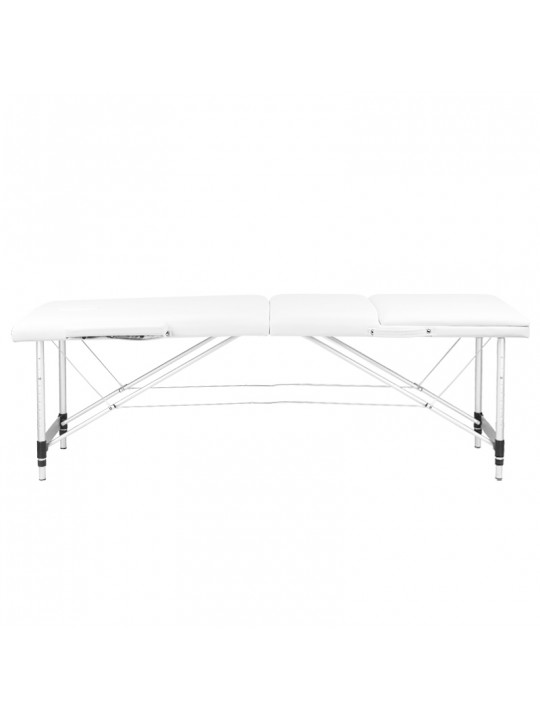 Aluminum comfort foldable massage table Activ Fizjo 3 segment white