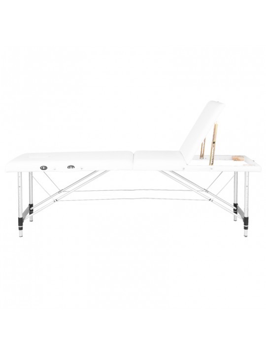 Aluminum comfort foldable massage table Activ Fizjo 3 segment white